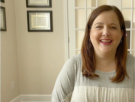 meet patient Alison smiling