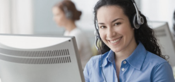 actor portrayal of a customer service representative